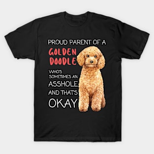 Proud Parents of Golden Doodle Pet Lover T-Shirt